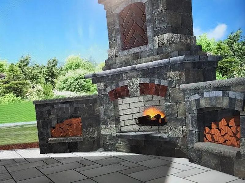 Concrete contractors job in the Boulder Ridge neighborhood of Champaign
