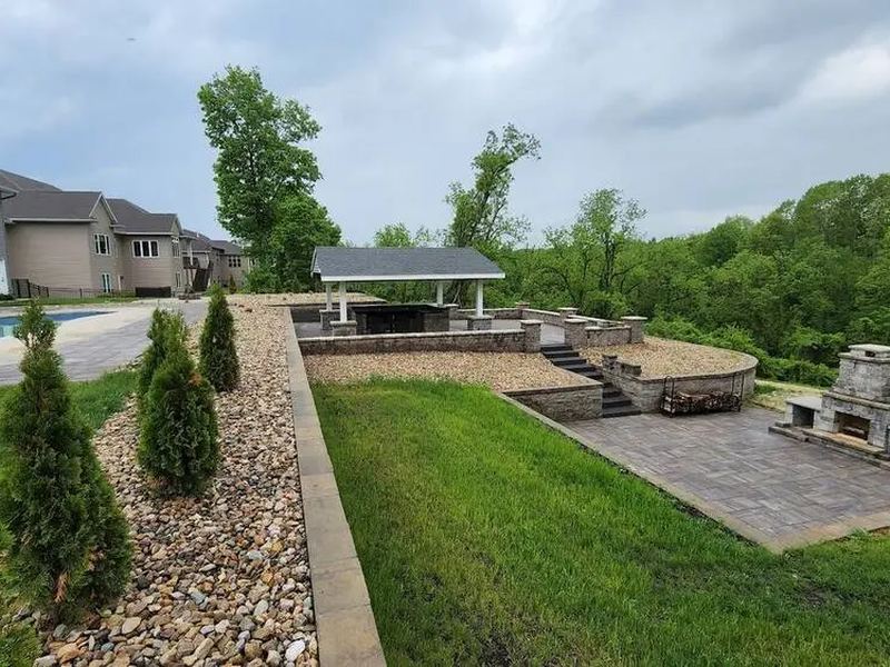 Concrete contractors job in the Cherry Hills neighborhood of Champaign